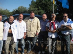 Protesta davanti al carcere
