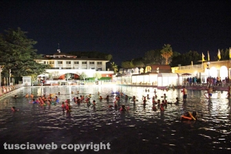 Carlo Verdone alle Terme dei papi