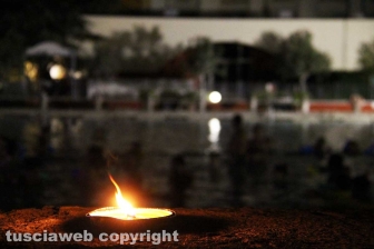 Carlo Verdone alle Terme dei papi