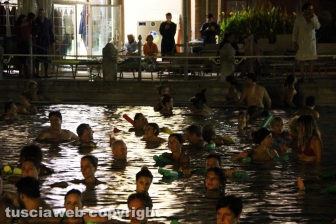 Carlo Verdone alle Terme dei papi