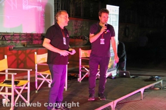 Carlo Verdone alle Terme dei papi