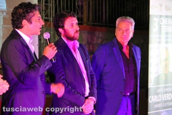 Carlo Verdone alle Terme dei papi