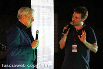 Carlo Verdone alle Terme dei papi