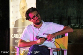 Carlo Verdone alle Terme dei papi