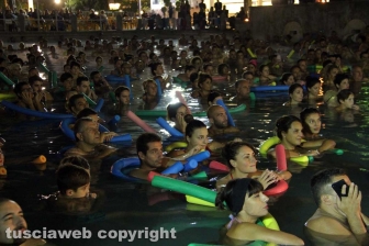 Carlo Verdone alle Terme dei papi