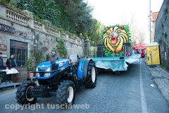 Carnevale - Ronciglione  - La sfilata di carri e gruppi