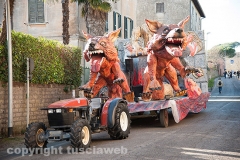Carnevale - Ronciglione  - La sfilata di carri e gruppi