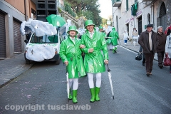 Carnevale - Ronciglione  - La sfilata di carri e gruppi