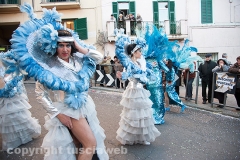 Carnevale - Ronciglione  - La sfilata di carri e gruppi