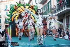 Carnevale - Ronciglione  - La sfilata di carri e gruppi