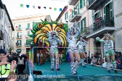 Carnevale - Ronciglione  - La sfilata di carri e gruppi