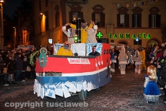 Carnevale - Ronciglione  - La sfilata di carri e gruppi