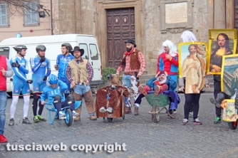 Carnevale, la corsa delle carriole