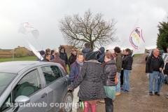 Casale Bussi, il sit in di protesta