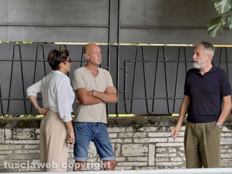 Viterbo - Caso Leonardo Cristiani - Sopralluogo a viale Trieste - Il padre Fabio