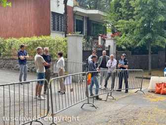 Viterbo - Caso Leonardo Cristiani - Sopralluogo a viale Trieste