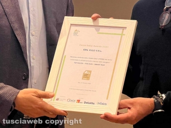 Viterbo - Cassa Edile Award 2023 - La premiazione delle eccellenze della Tuscia