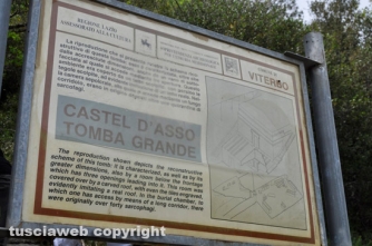 Viterbo - Castel D\'Asso dimenticato