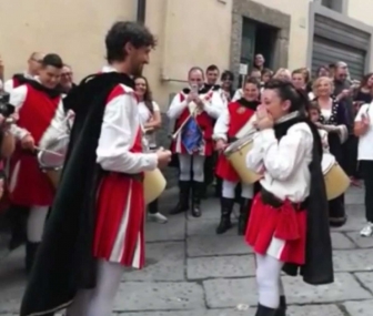 Caterina Del Citto e Gianluca Eterno ospiti ai Fatti vostri
