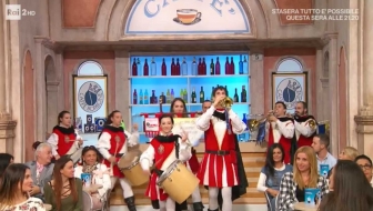 Caterina Del Citto e Gianluca Eterno ospiti ai Fatti vostri