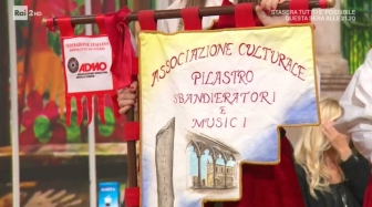 Caterina Del Citto e Gianluca Eterno ospiti ai Fatti vostri