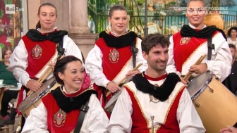 Caterina Del Citto e Gianluca Eterno ospiti ai Fatti vostri