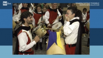 Caterina Del Citto e Gianluca Eterno ospiti ai Fatti vostri
