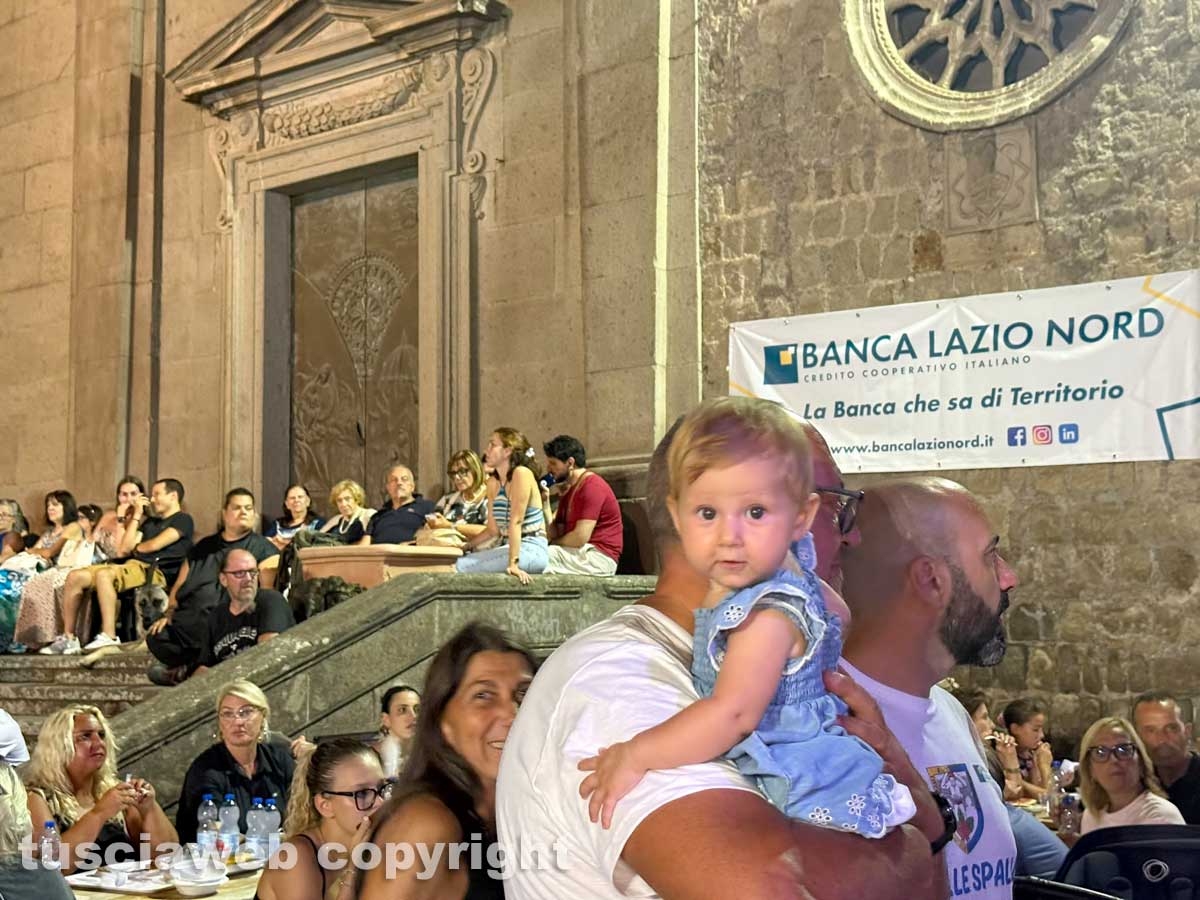 Viterbo - Cena dei facchini a piazza San Lorenzo - Seconda serata