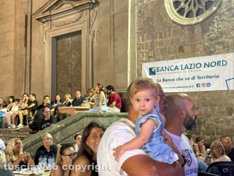 Viterbo - Cena dei facchini a piazza San Lorenzo - Seconda serata