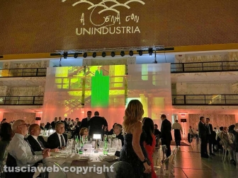 Oltre mille persone alla cena di Unindustria - I viterbesi e civitavecchiesi presenti all'evento