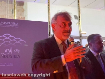 Oltre mille persone alla cena di Unindustria - I viterbesi e civitavecchiesi presenti all'evento