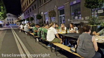 Viterbo - Cena sotto le stelle
