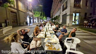 Viterbo - Cena sotto le stelle