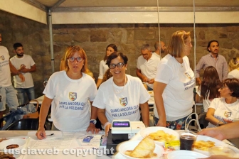 Viterbo - Santa Rosa - Cene in piazza