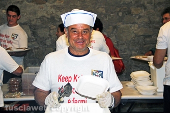 Facchini di santa Rosa - Cene in piazza 2016