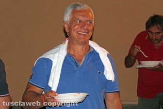 Le penne sotto la macchina di santa Rosa