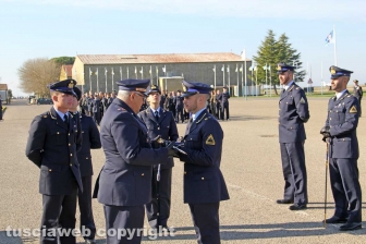 Cerimonia allievi marescialli aeronautica 2018