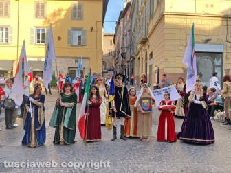 Viterbo - Sfilata per il campionato mondiale long casting