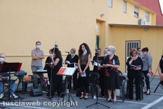 Viterbo - Cerimonia per ringraziare gli operatori sanitari del Belcolle