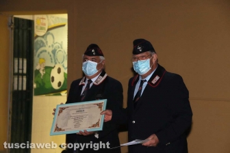 Viterbo - Cerimonia per ringraziare gli operatori sanitari del Belcolle