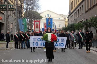 Cerimonia in ricordo delle foibe