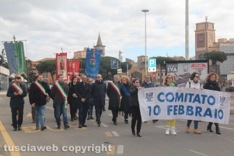 Cerimonia in ricordo delle foibe