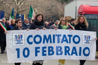 Cerimonia in ricordo delle foibe