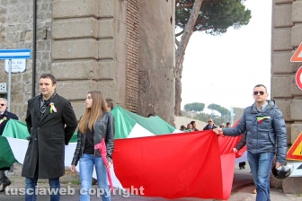 Cerimonia in ricordo delle foibe