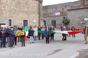 Cerimonia in ricordo delle foibe