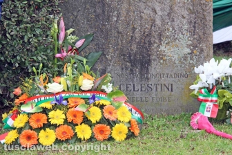 Cerimonia in ricordo delle foibe