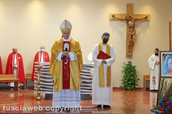 Viterbo - Il vescovo Lino Fumagalli