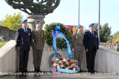 Cerimonie ai caduti civili e militari