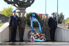Cerimonie ai caduti civili e militari