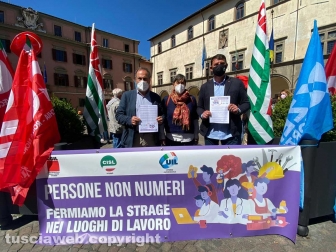Viterbo - Cgil, Cisl e Uil in prefettura